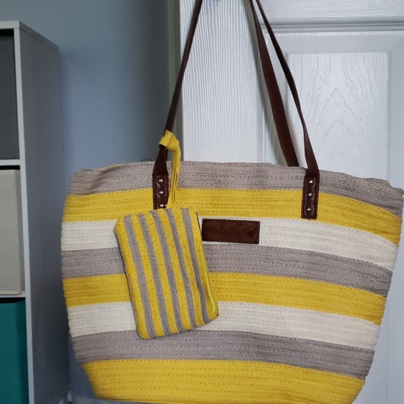 Handmade Handbags - Large Tote/Beach bag by Handmade
